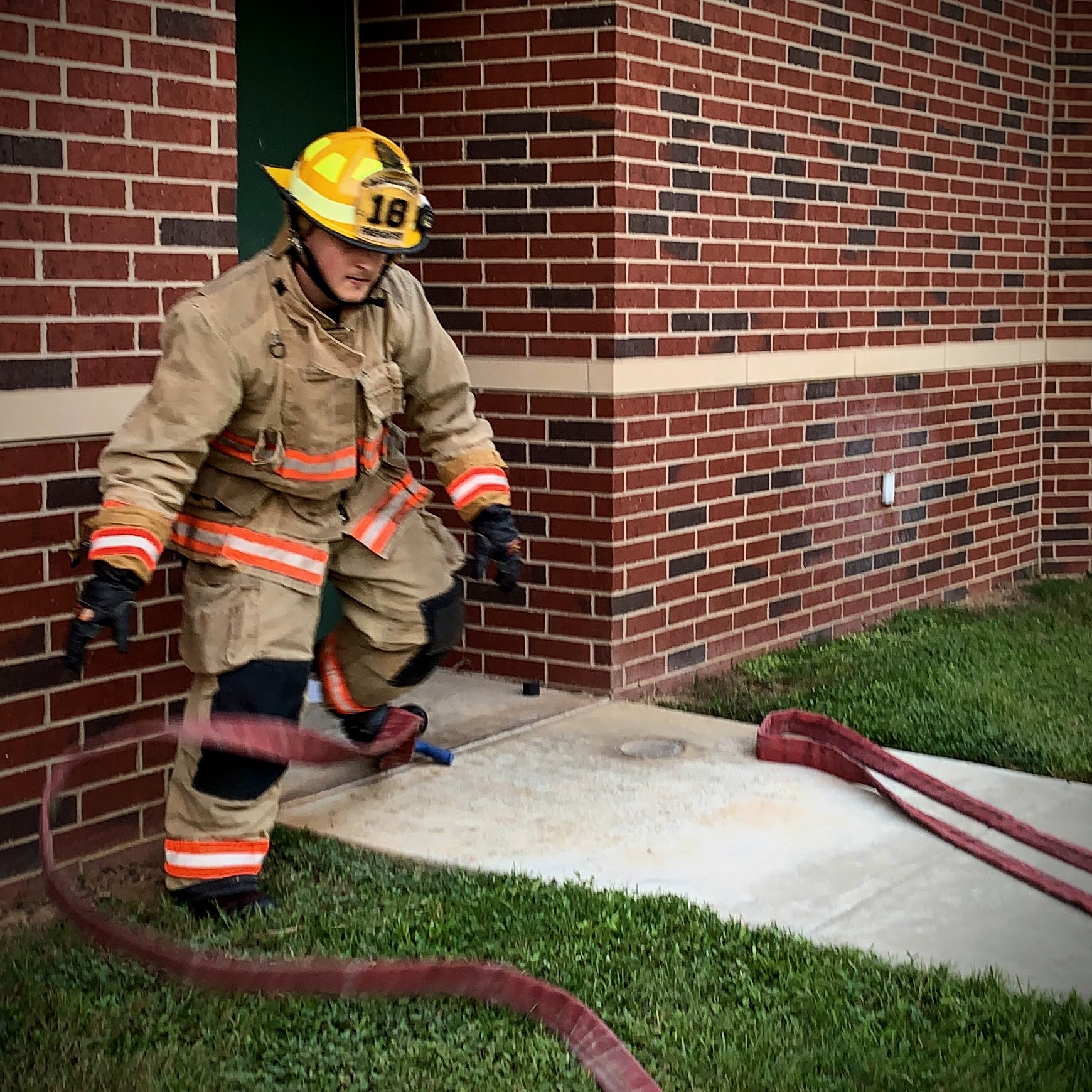 Preconnected Hose Line Training Magnolia Fire Department